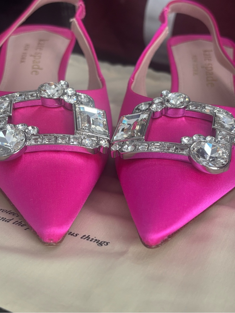 CONSIDERING OFFERS!
Kate Spade Renata Hot Pink Kitten Heel, 5.5B - Picture 4 of 8
